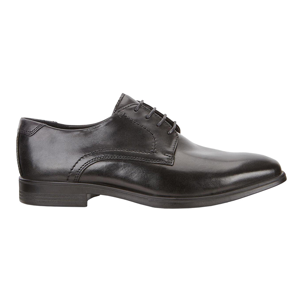 ECCO Men's Melbourne Lace-Up Derby Dress Shoes Black