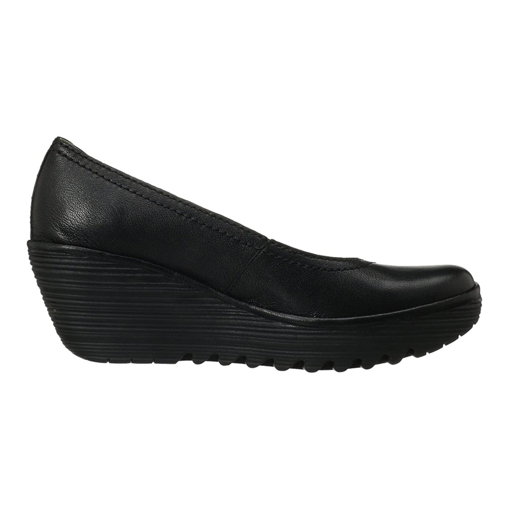 Fly London Women's YONI Casual Shoes Black