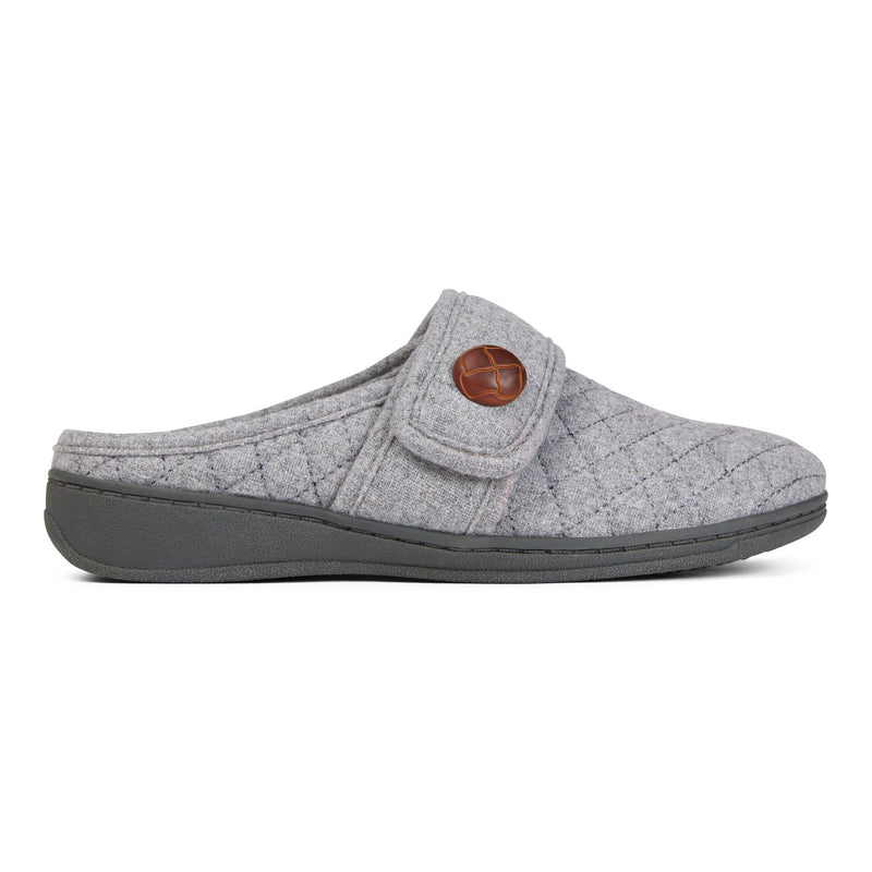 Vionic Women's Carlin Slippers Light Grey