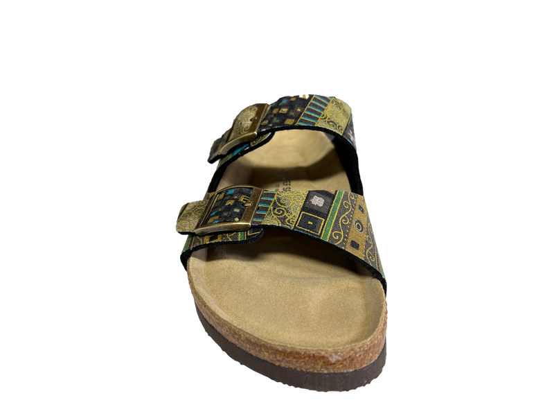 Josef Seibel Michelle 02 Sandals Gold Kombi Textile