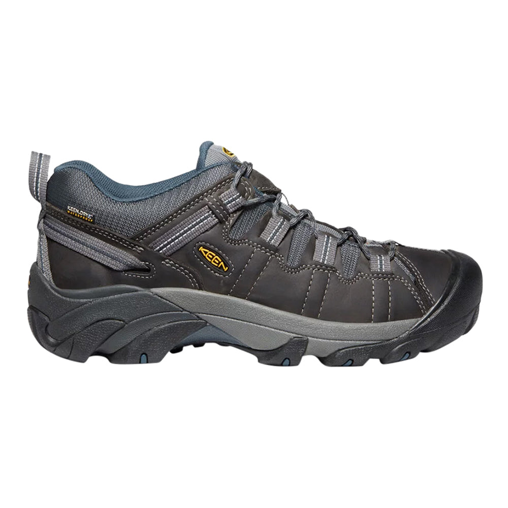 Keen Men's Targhee II Waterproof Hiking Shoes Gargoyle/Midnight Navy