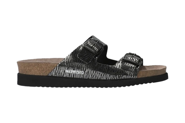 Mephisto Harmony Sandals Black Zebra
