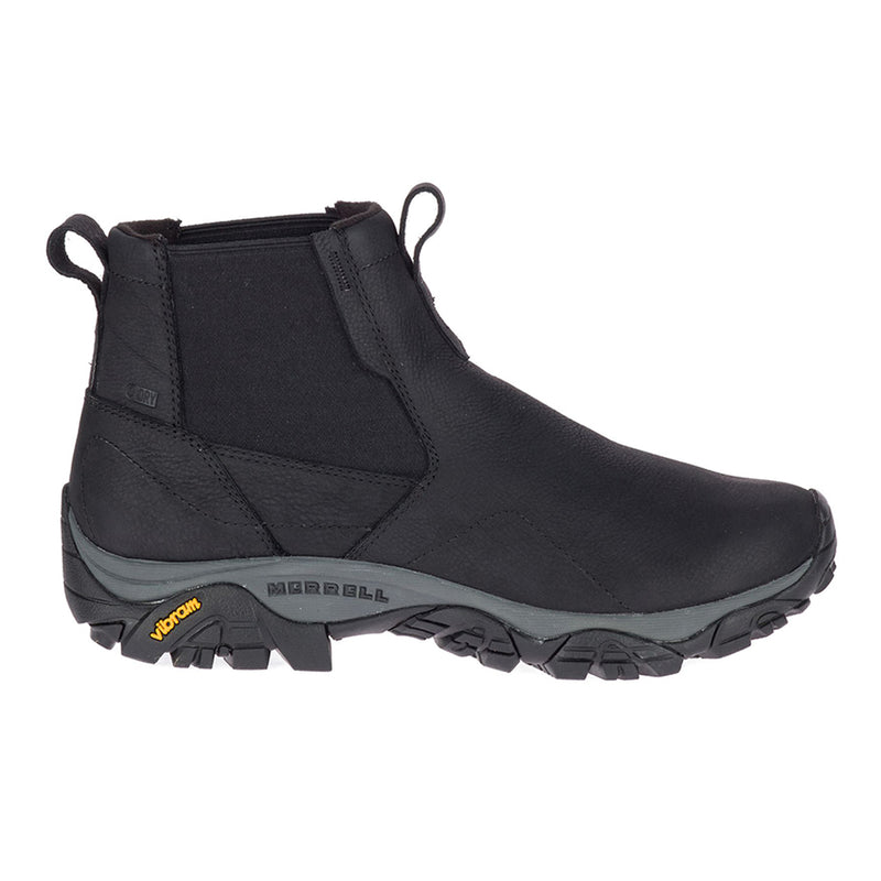 Merrell Men's Moab Adventure Chelsea Waterproof Boots Black