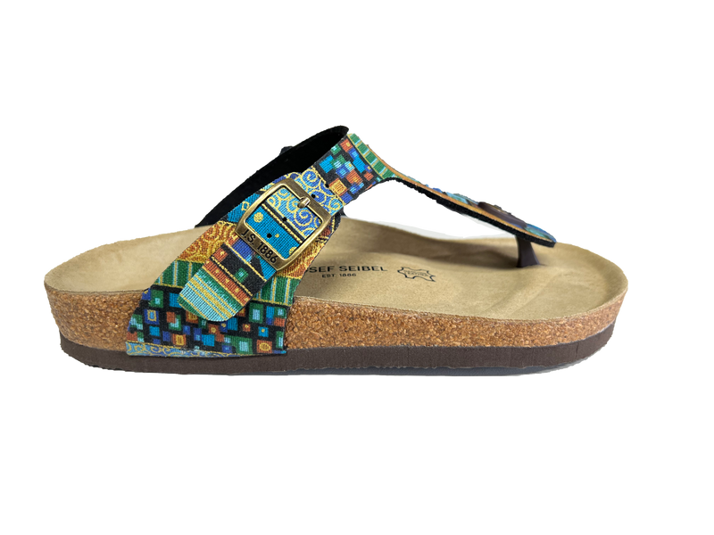 Josef Seibel Women's Michelle 03 Sandals Marine Kombi Textile