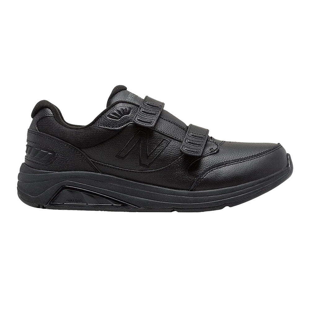 New Balance Men's 928v3 Velcro Leather Sneakers Black
