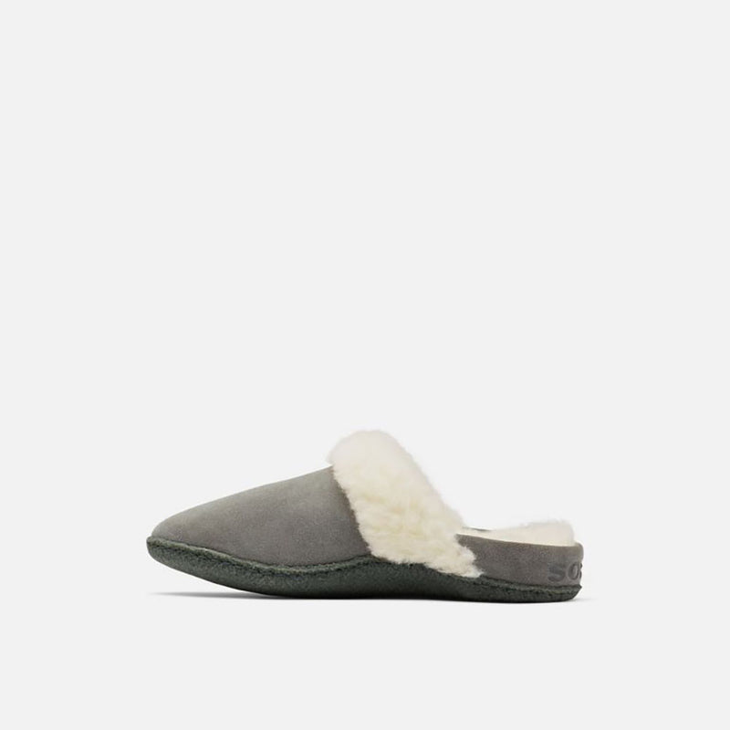 Sorel Nakiska Slide II Slippers Quarry