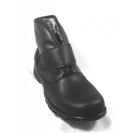 Toe Warmers Secure Waterproof Ankle Boots Black