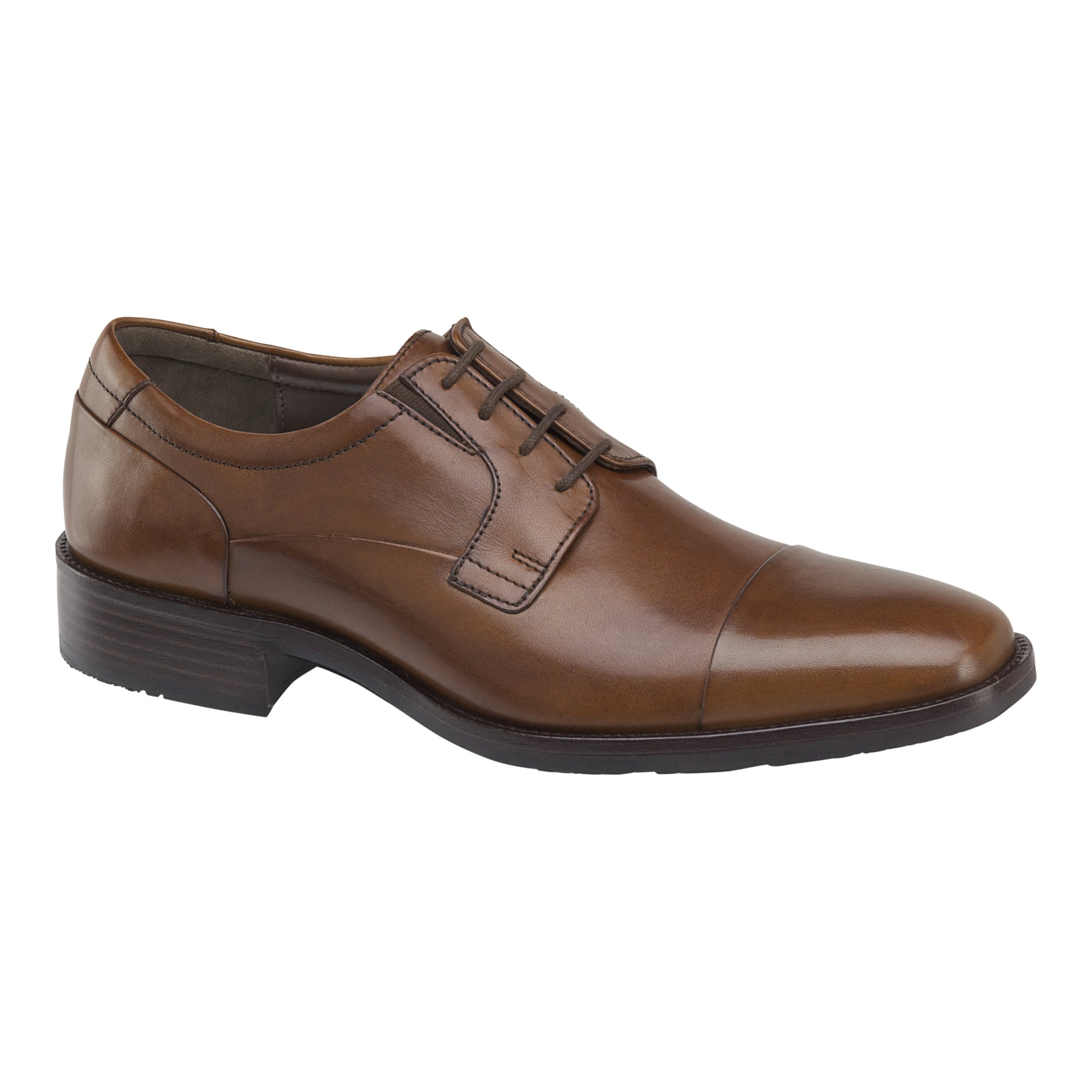 Johnston & Murphy Lancaster Cap Toe Dress Shoes Wide