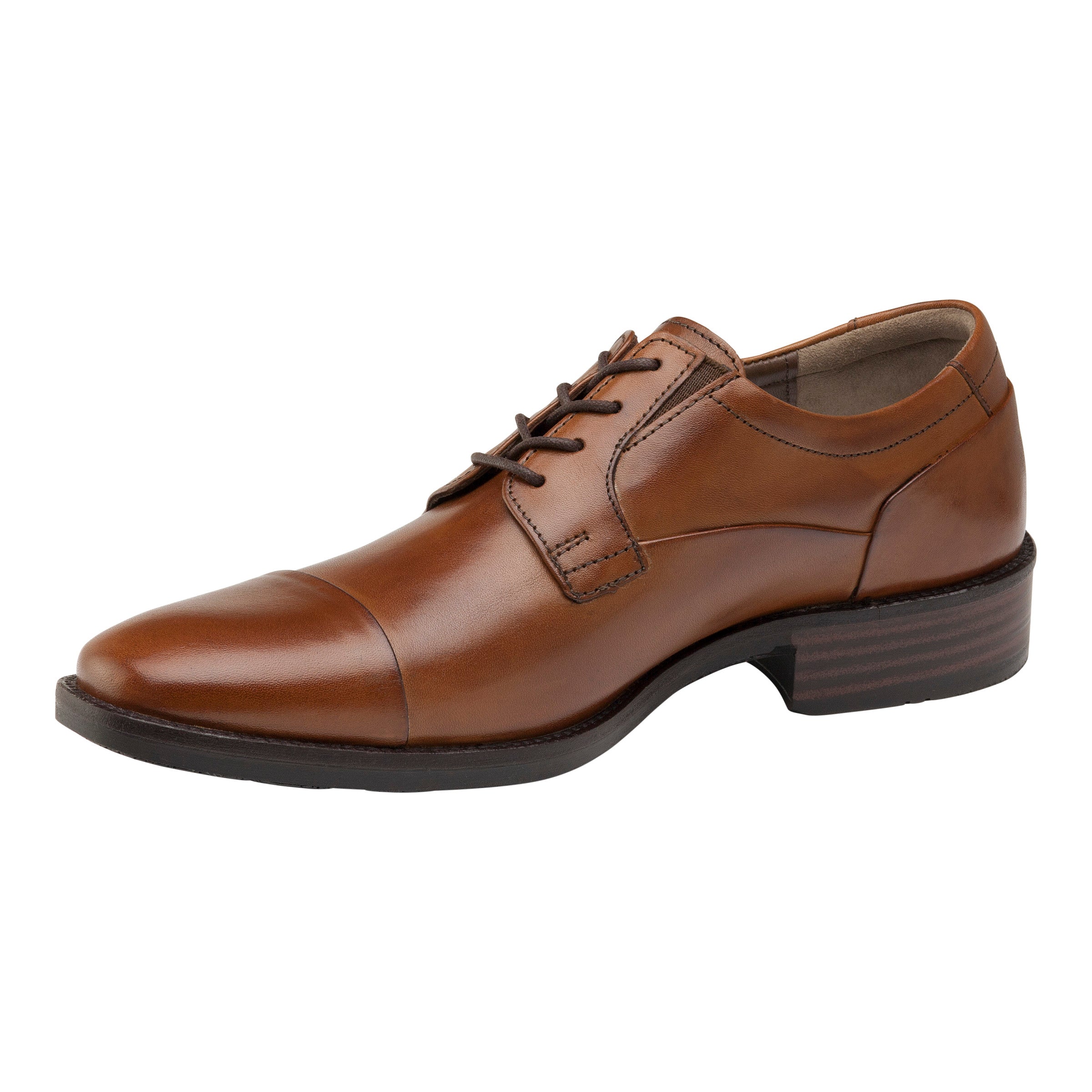 Johnston & Murphy Lancaster Cap Toe Dress Shoes Wide
