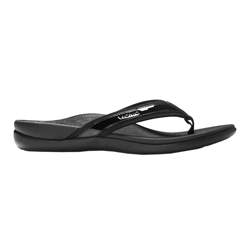Vionic Women's Tide II Toe Post Sandals Black